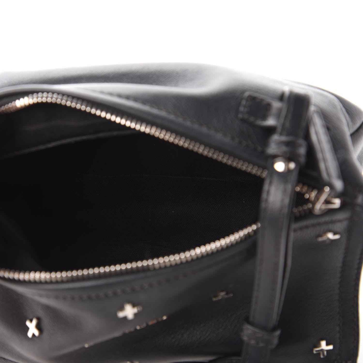Givenchy Calfskin Cross Embellished Mini Pandora Black 5 of 10