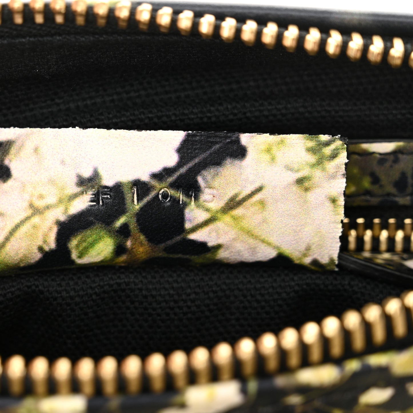 Lambskin Baby's Breath Print Medium Pandora Black