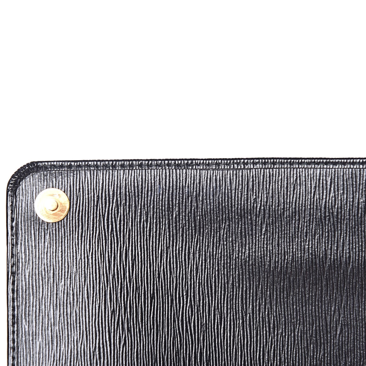 Vitello Move Metal Oro Chain Wallet Black