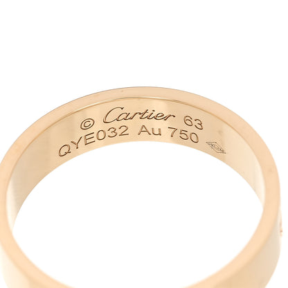 Cartier 18K Yellow Gold 5.5mm LOVE Ring 63 10.25 4 of 5