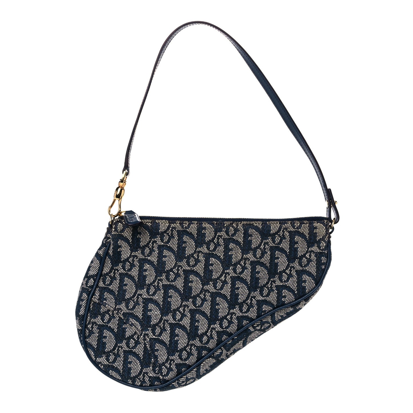 Monogram Mini Saddle Pochette Navy