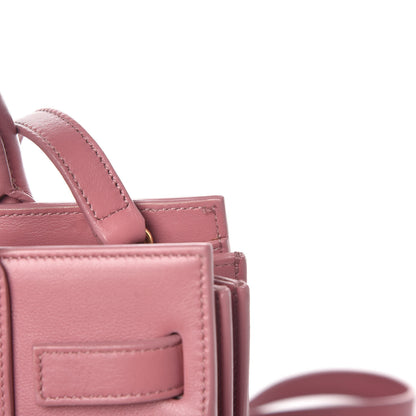 Saint Laurent Calfskin Nano Sac De Jour Rose Dark 8 of 13