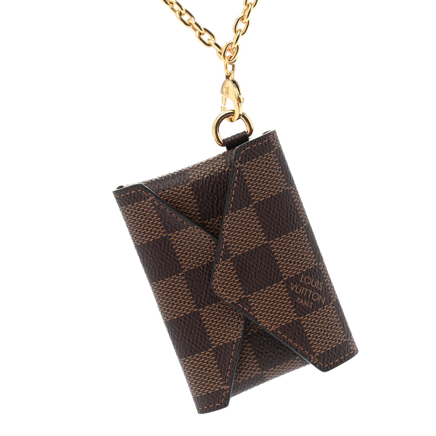 Damier Ebene Kirigami Necklace
