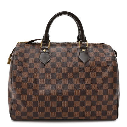 Louis Vuitton Damier Ebene Speedy 30 1 of 13