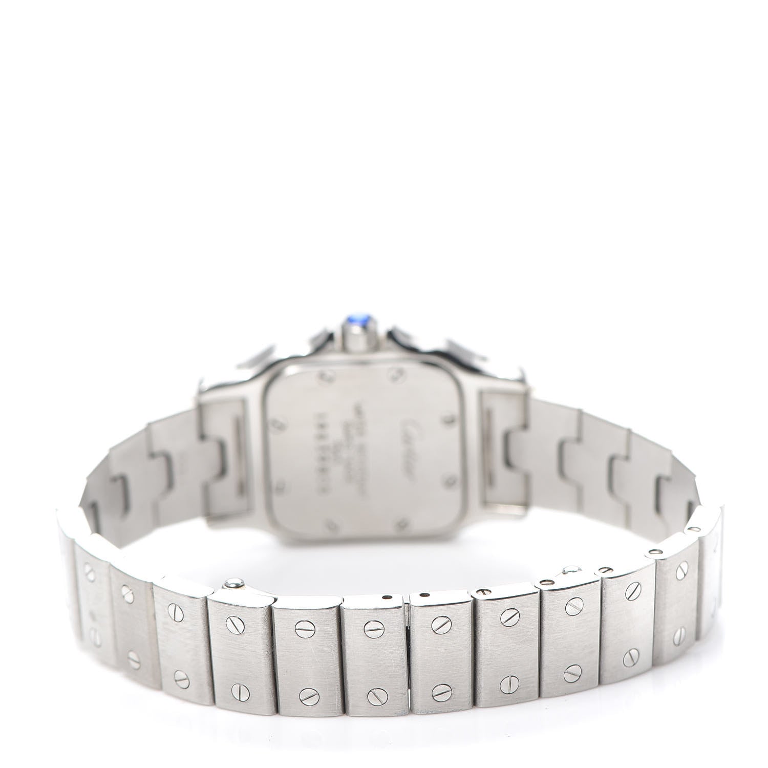 Cartier Stainless Steel 24mm Santos de Cartier Galbee Quartz Watch 3 of 7