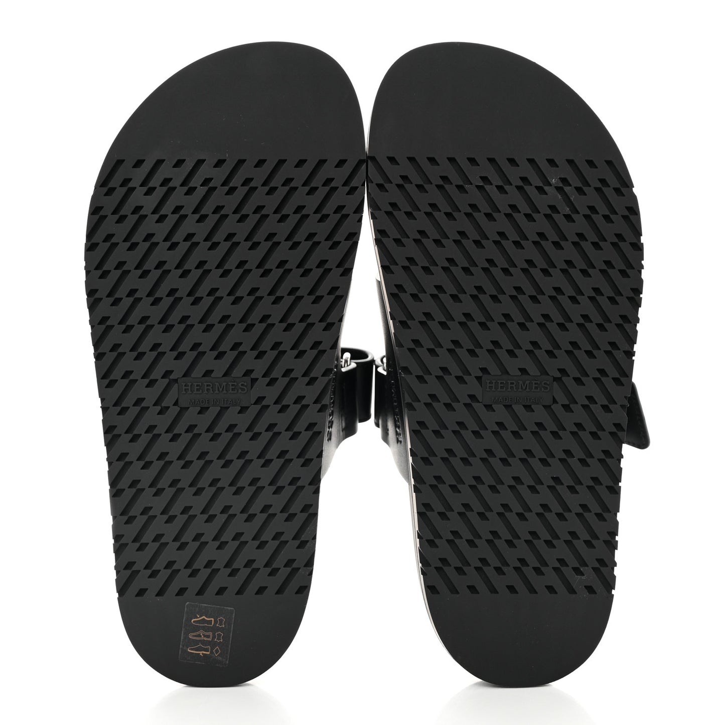 Calfskin Womens Chypre Sandals 36.5 Black