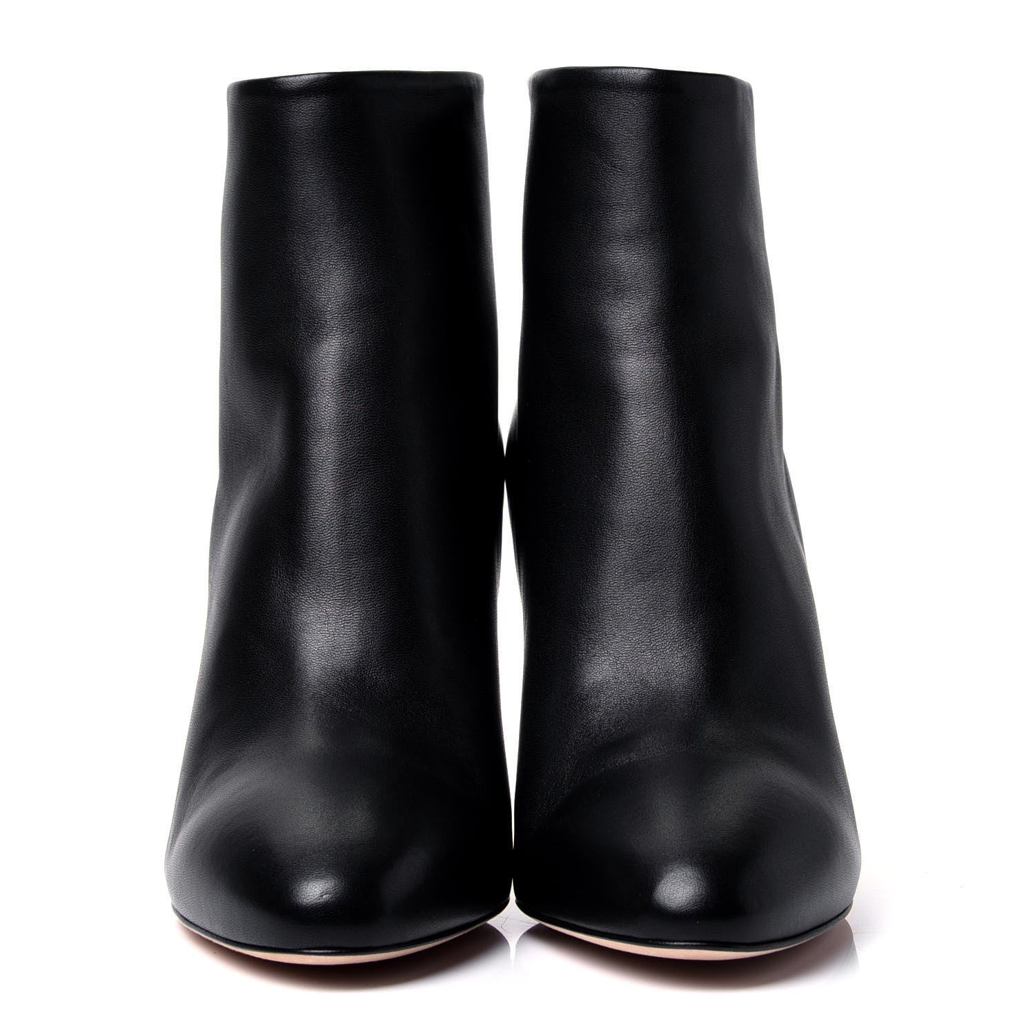 Chanel Lambskin Short Ankle Boots 39 Black 3 of 11