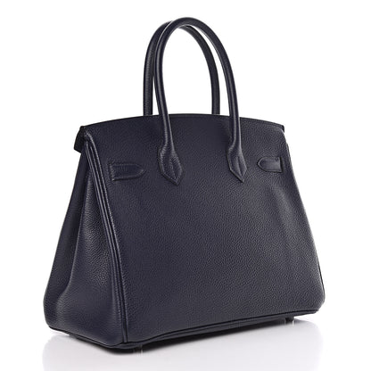 Hermes Togo Birkin 30 Bleu Nuit 3 of 11