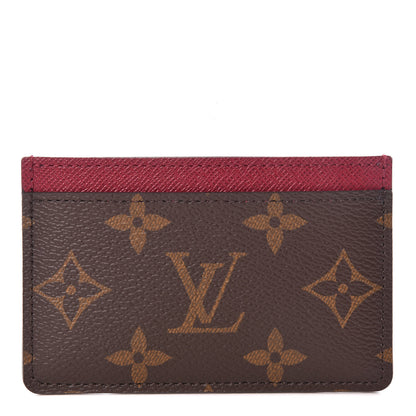 Louis Vuitton Monogram Card Holder Fuchsia 1 of 7