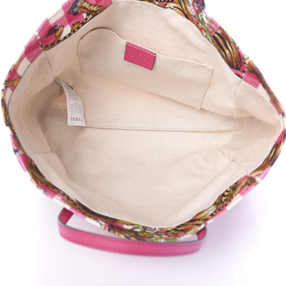 Gucci Canvas Kids Tiger Print Tote Multicolor 4 of 9