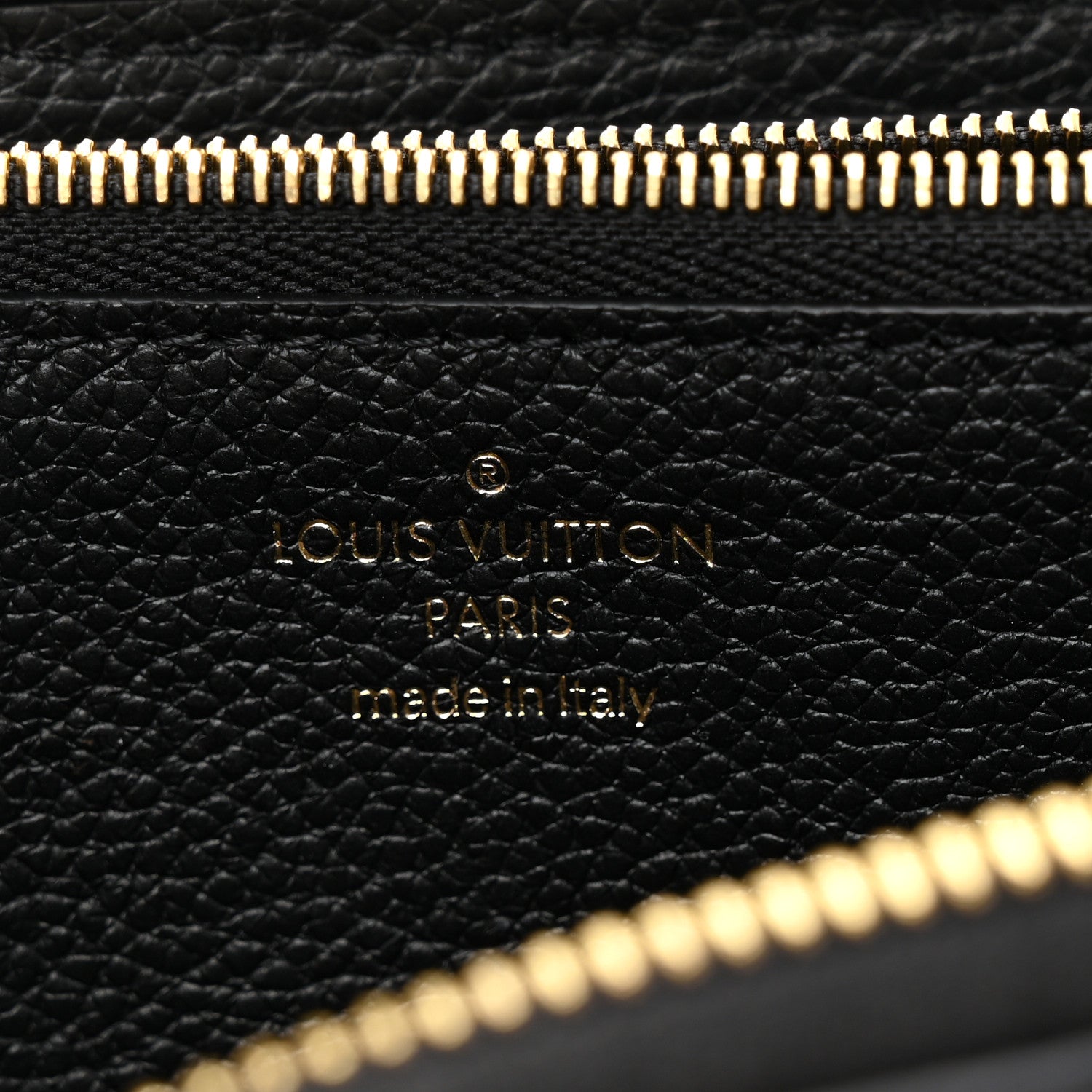 Louis Vuitton Empreinte Margot Wallet Black 6 of 6