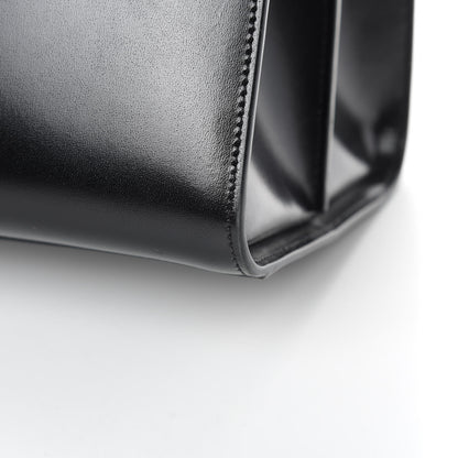 Saint Laurent Shiny Calfskin Large Uptown Tote Black 13 of 14