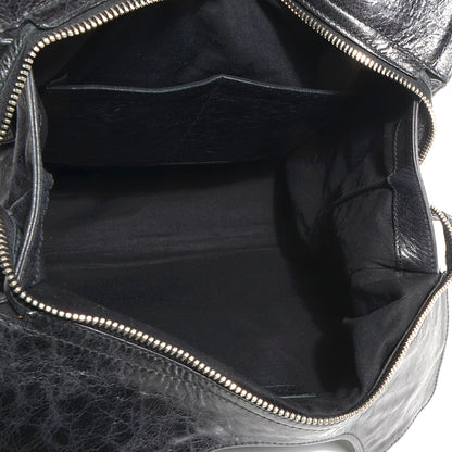 Balenciaga Agneau Giant 21 Silver Hardware Folder Black 6 of 11