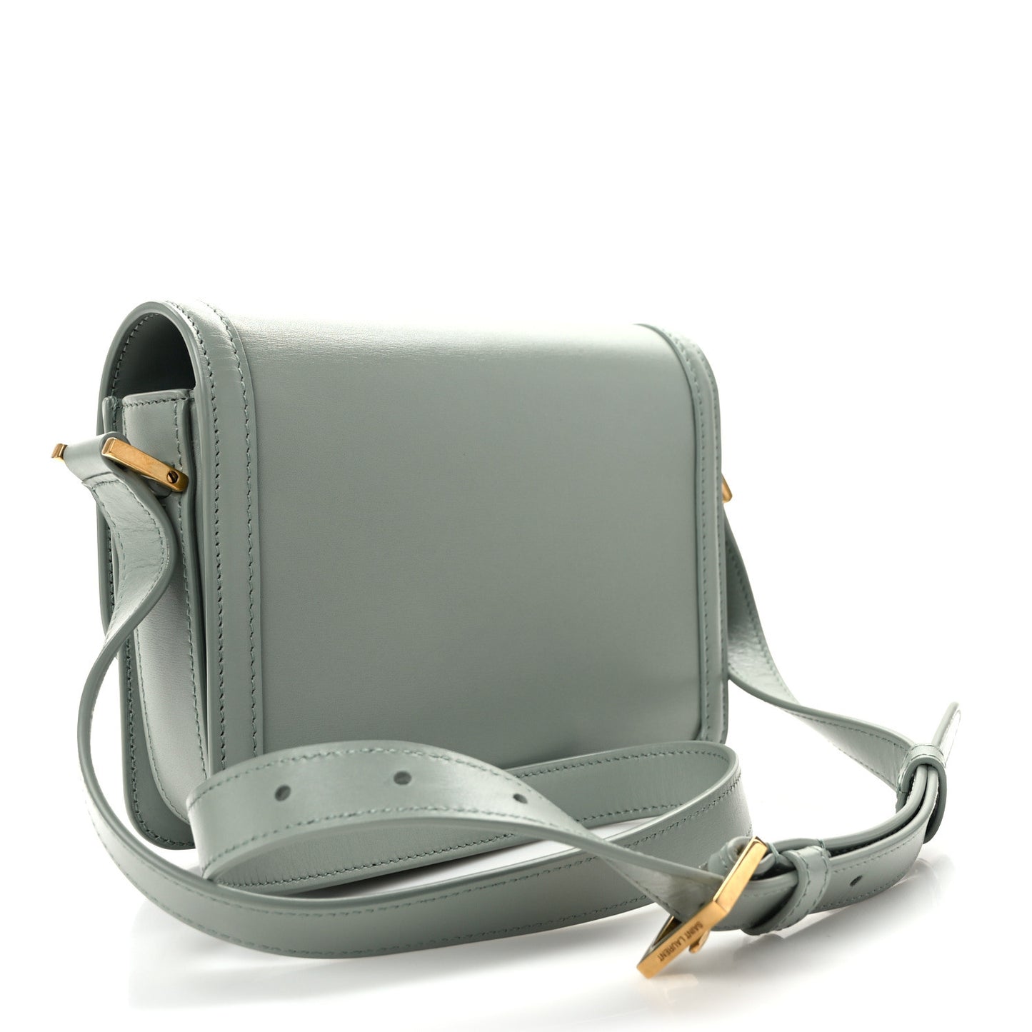 Smooth Calfskin Small Solferino Satchel Acqua