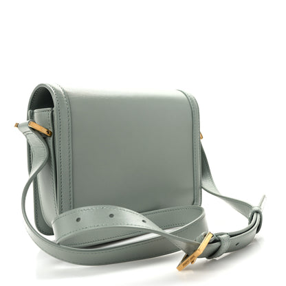Saint Laurent Smooth Calfskin Small Solferino Satchel Acqua 3 of 11