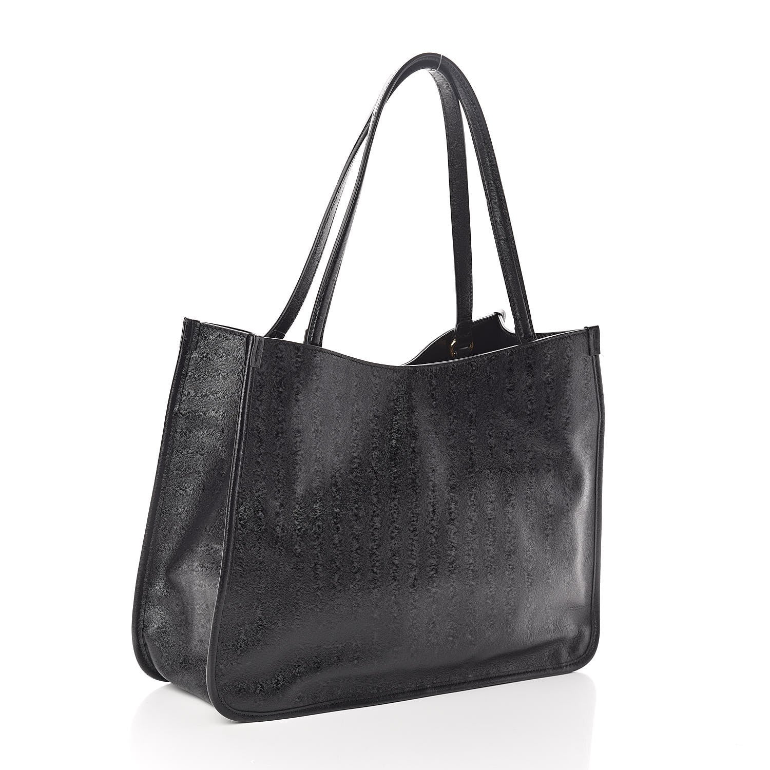 Gucci New Sakai Calfskin Lux Horsebit 1955 Tote Bag Black 3 of 9