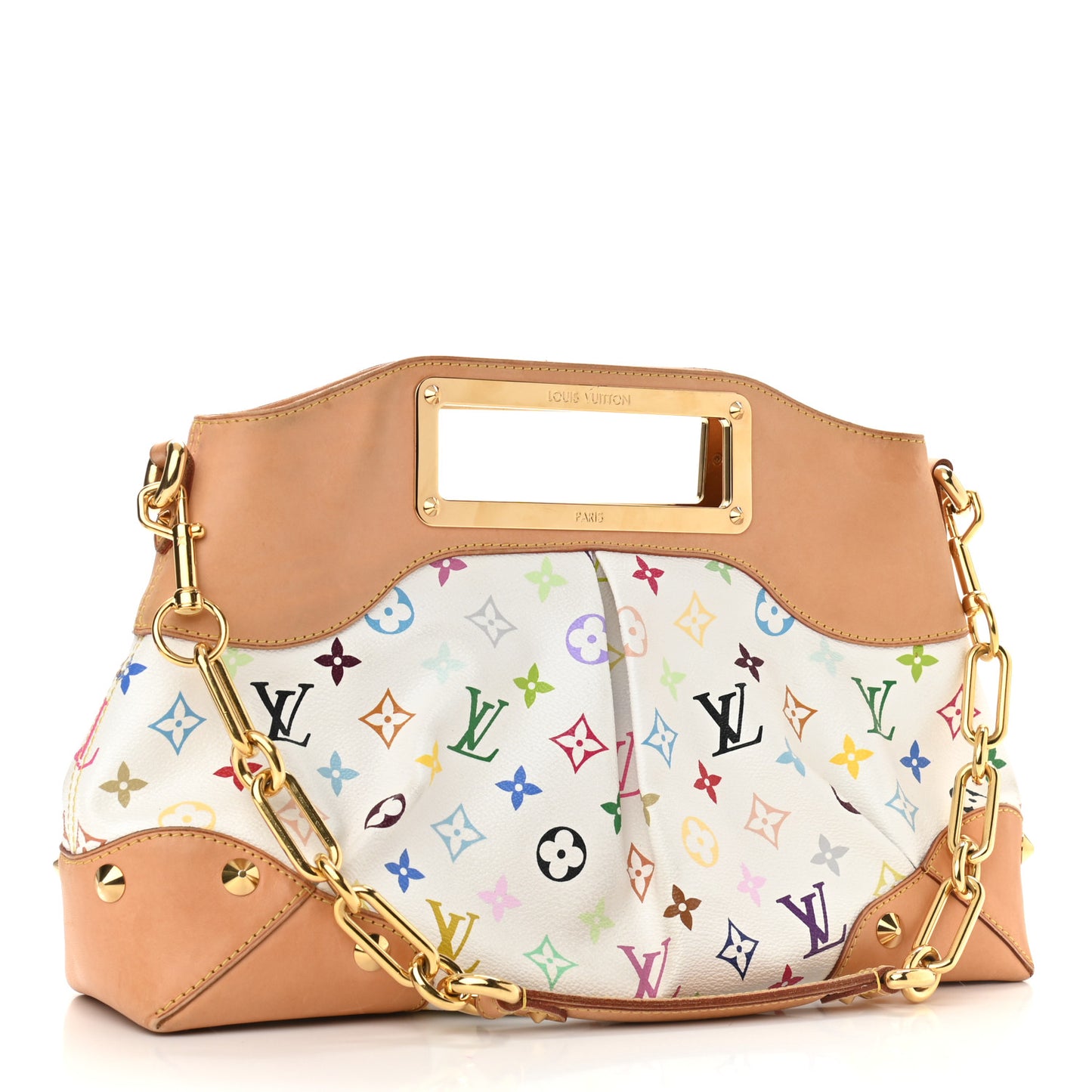 Monogram Multicolor Judy MM White