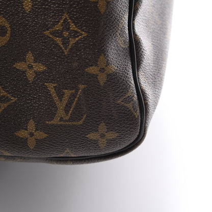 Louis Vuitton Monogram Macassar Keepall Bandouliere 55 14 of 14