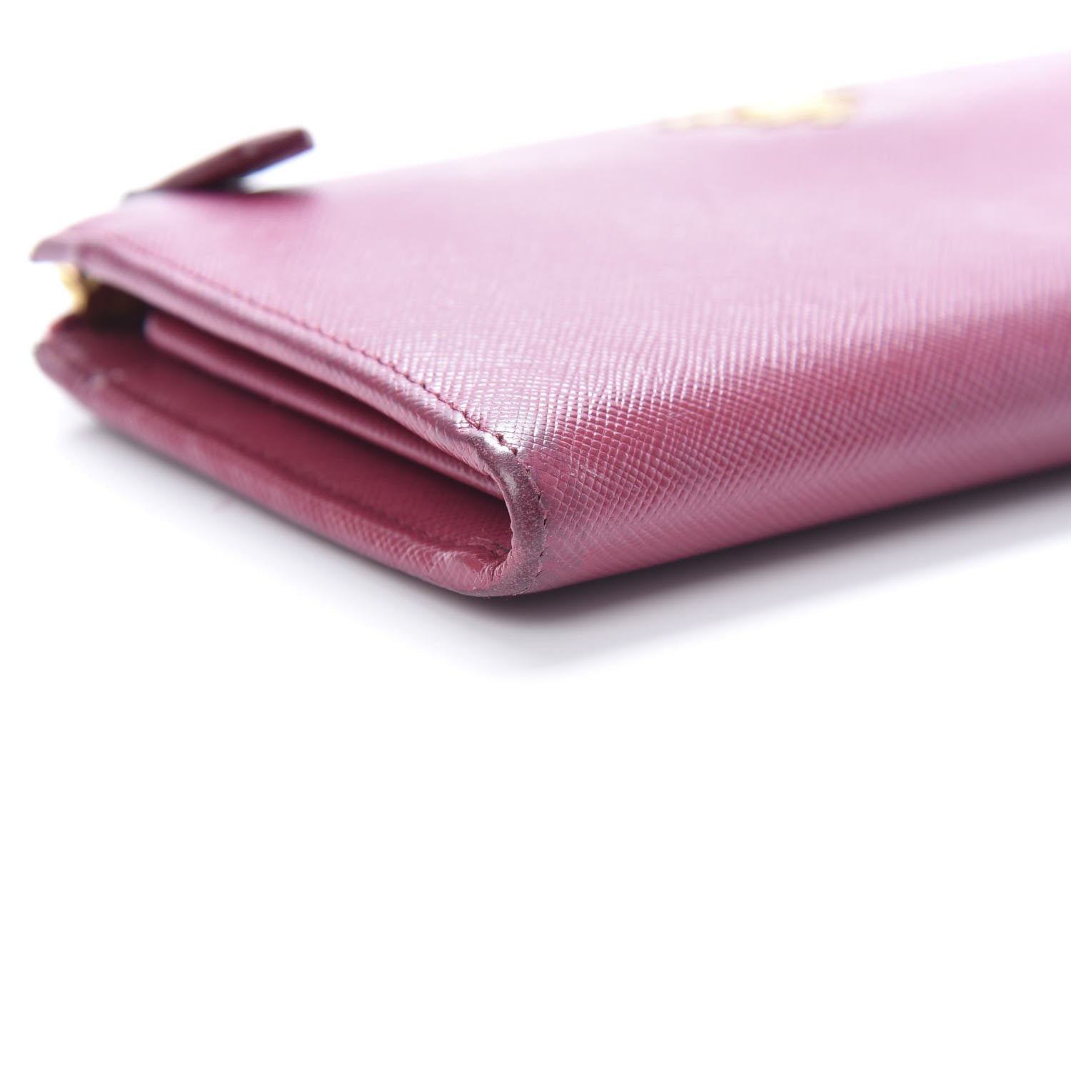 Prada Saffiano Metal Zip Around Wallet Ametista 12 of 15