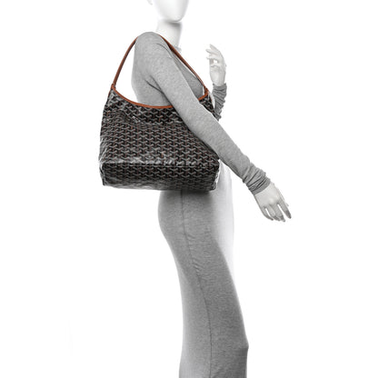 Goyard Goyardine Boheme Hobo Black Gold 2 of 12