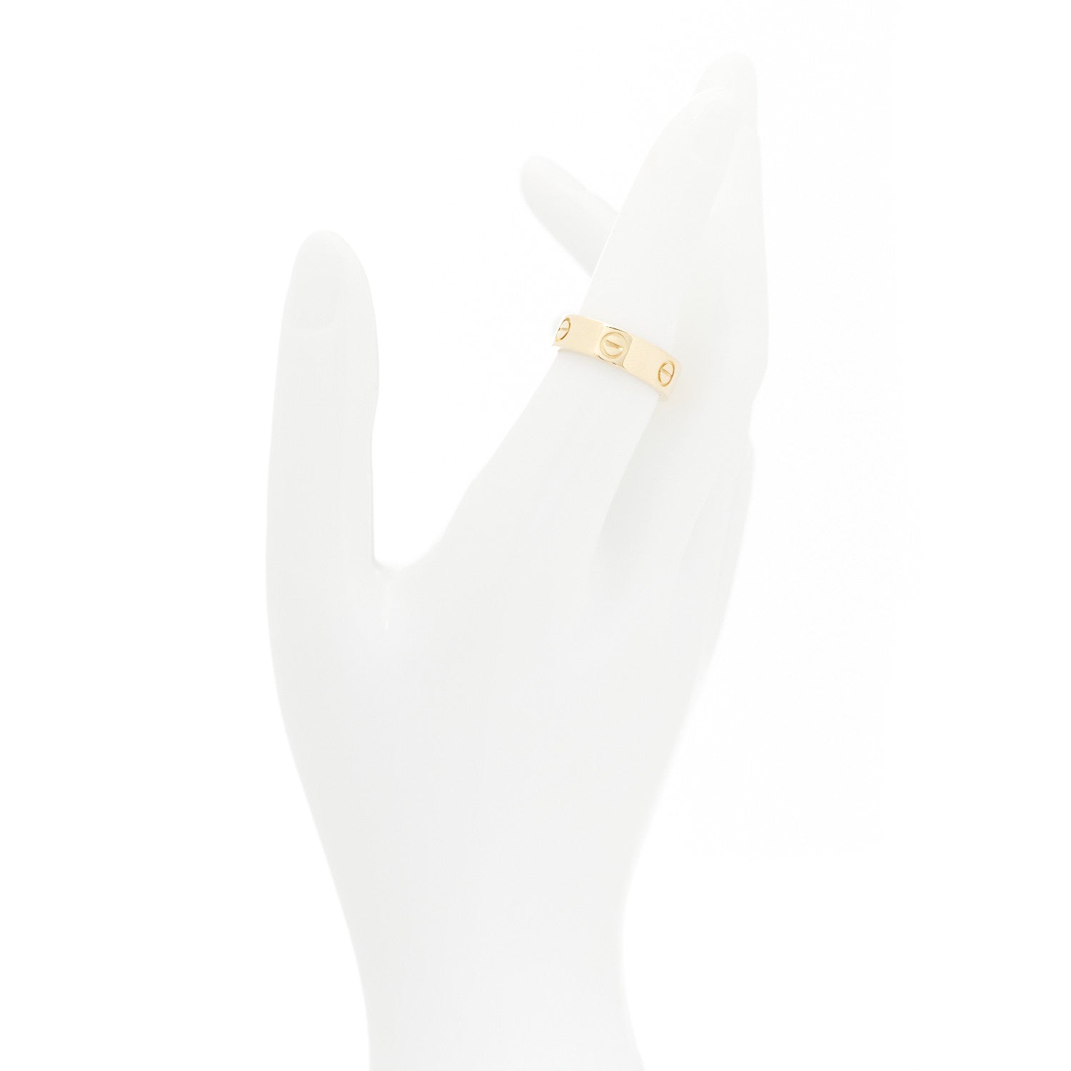 Cartier 18K Yellow Gold 5.5mm LOVE Ring 53 6.25 2 of 4