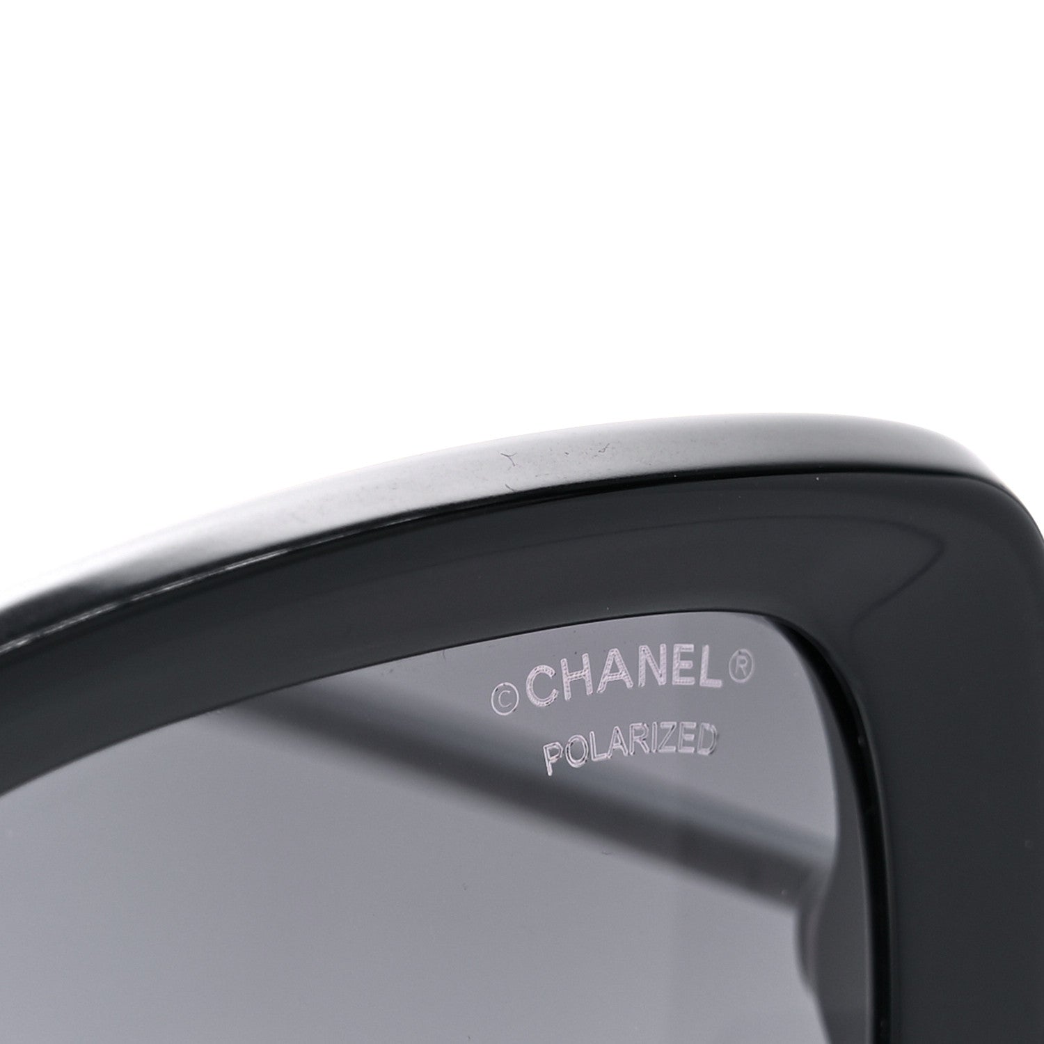 Chanel Polarized Sunglasses 5401 Black 6 of 8