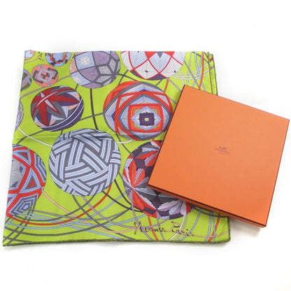 Hermes Silk L'Art Du Temari Scarf 3 of 7