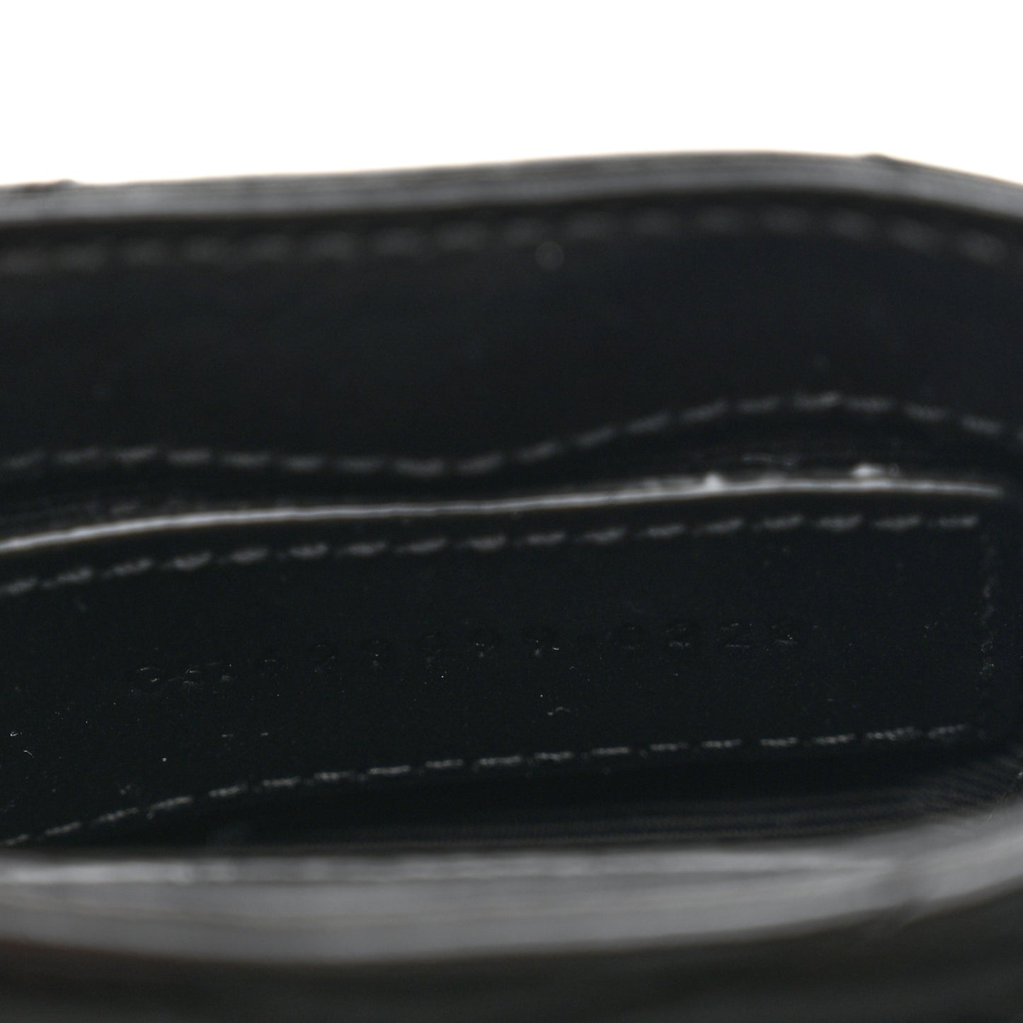 Calfskin Y Quilted Monogram Loulou AirPods Crossbody Case Black