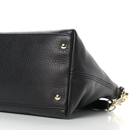 Gucci Cellarius Calfskin Small Soho Top Handle Satchel Black 9 of 11