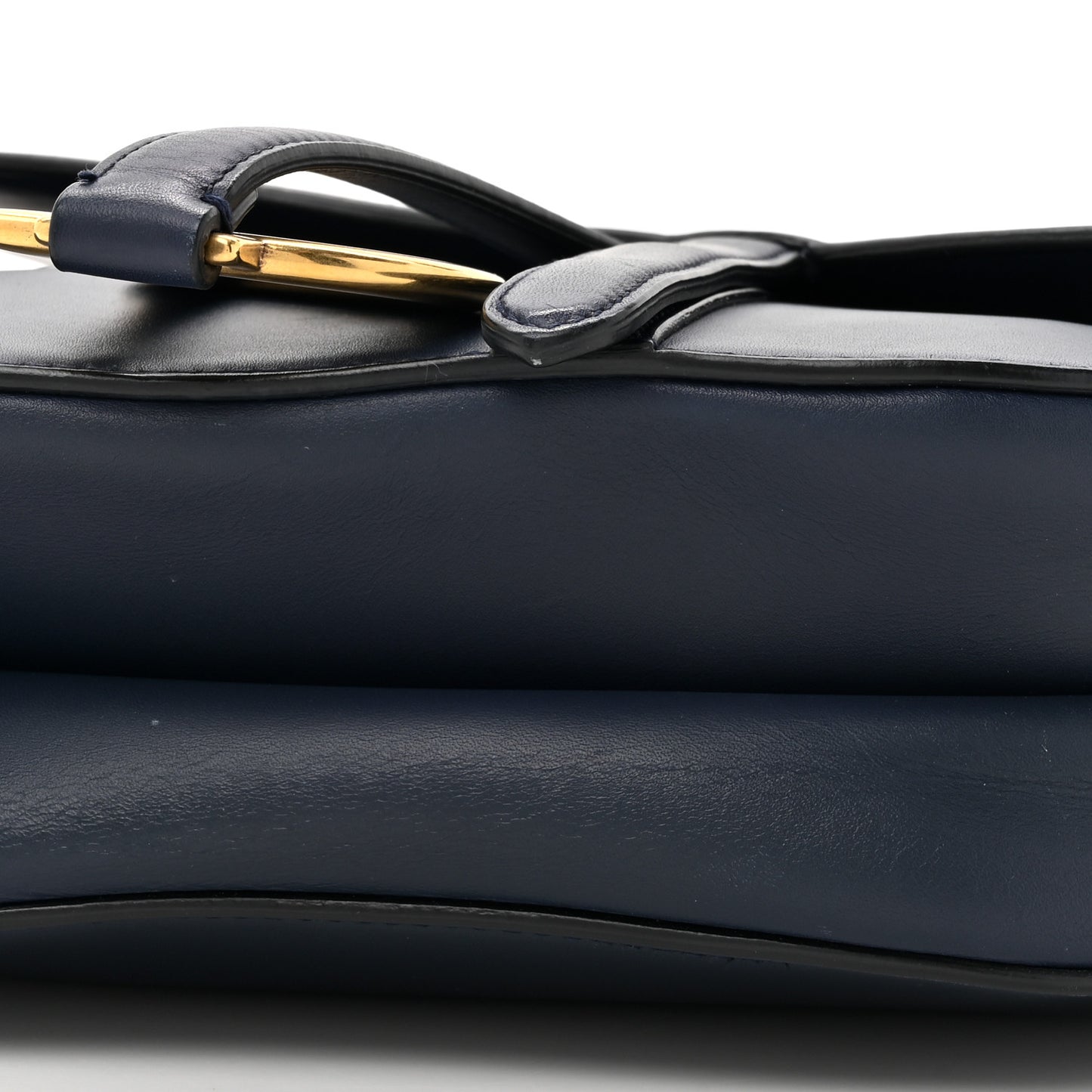 Calfskin Saddle Bag Navy