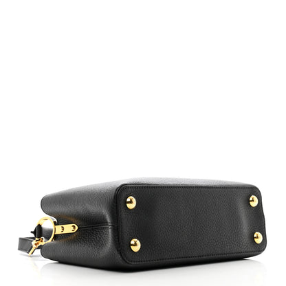Louis Vuitton Taurillon Capucines BB Black 4 of 10