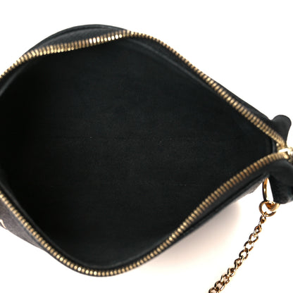 Louis Vuitton Empreinte Monogram Giant Mini Pochette Accessories Black 5 of 8