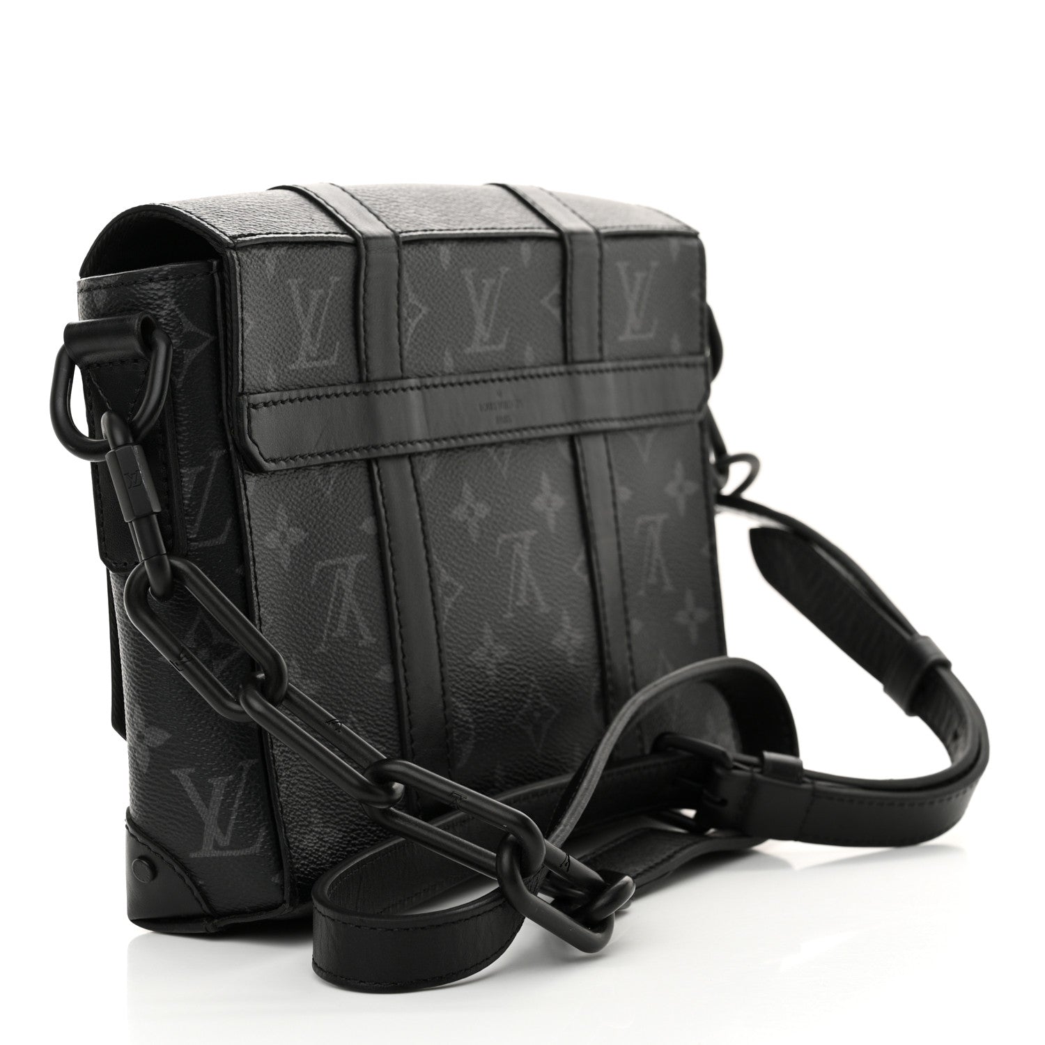 Louis Vuitton Monogram Eclipse Trunk Messenger 3 of 10