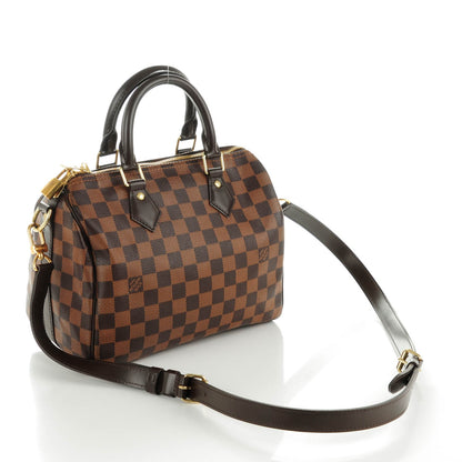 Louis Vuitton Damier Ebene Speedy Bandouliere 25 3 of 7