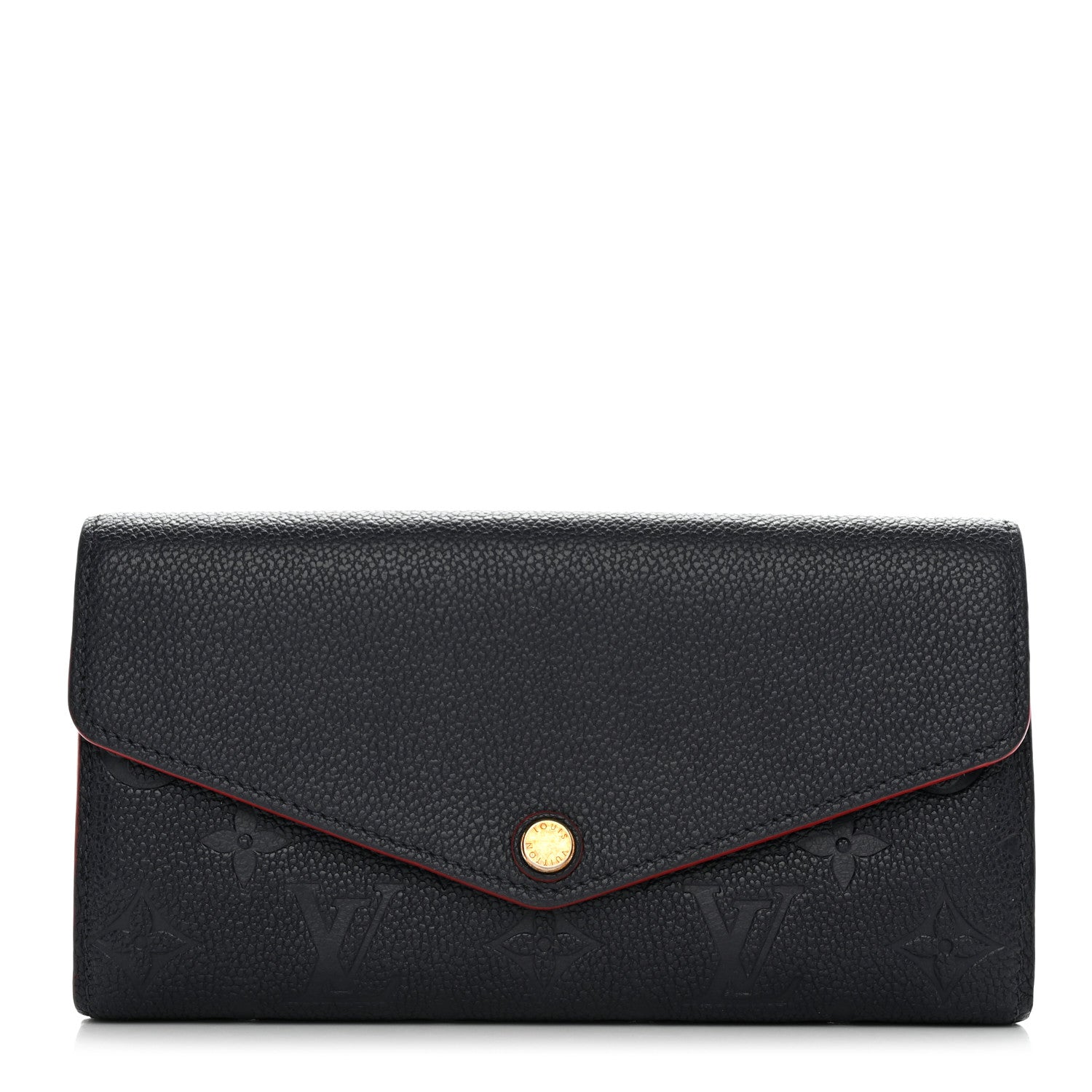 Louis Vuitton Empreinte Sarah Wallet NM Marine Rouge 1 of 11