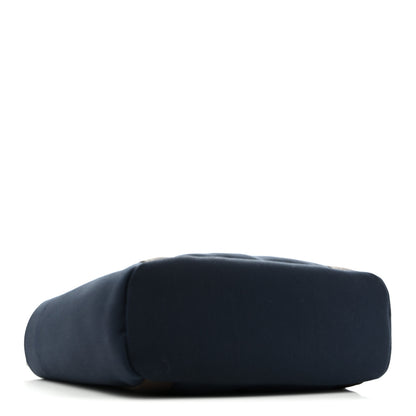 Hermes Canvas The Grooming Bag Bleu Navy Feu 5 of 14