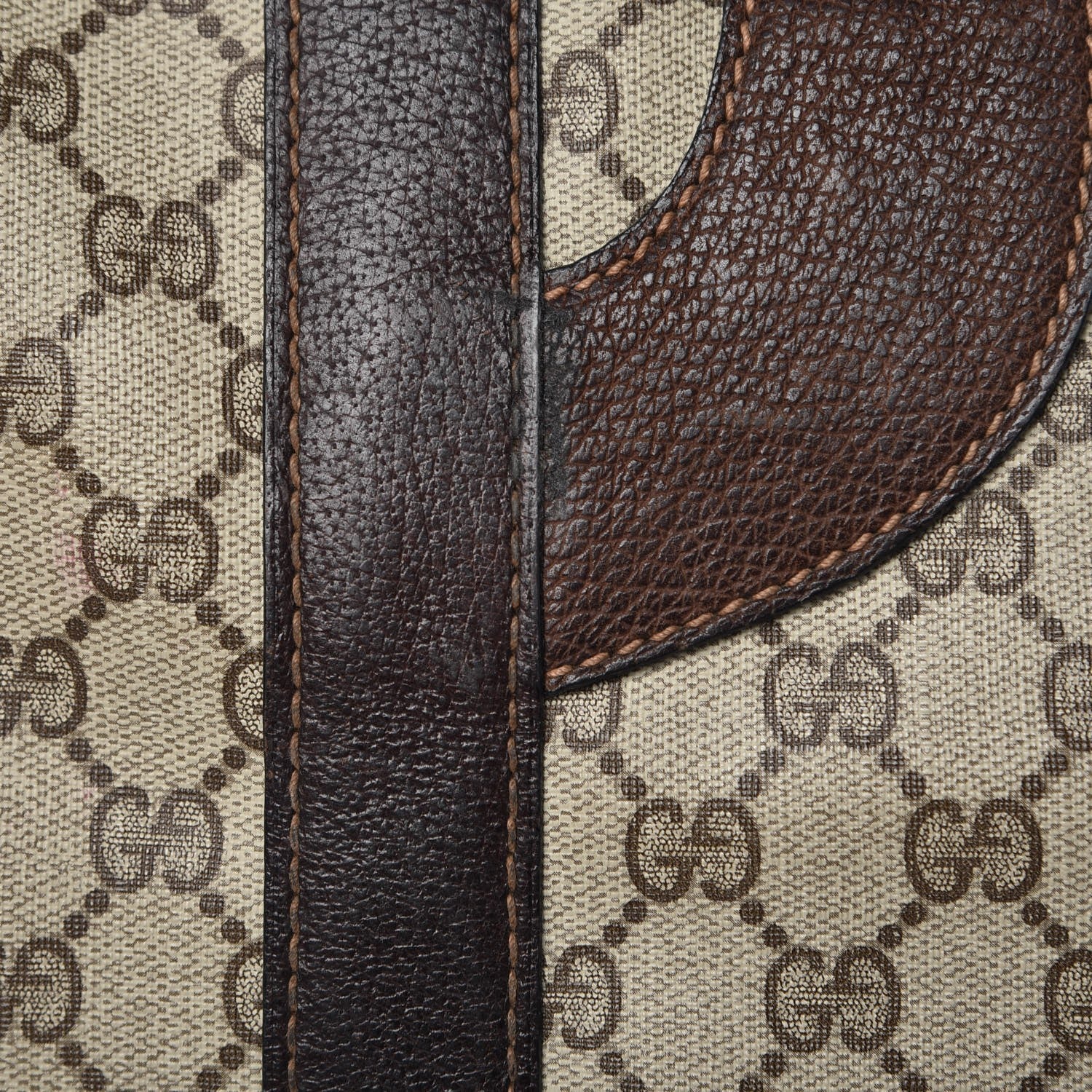 Gucci Monogram Joy Suitcase Luggage Brown 30 of 34