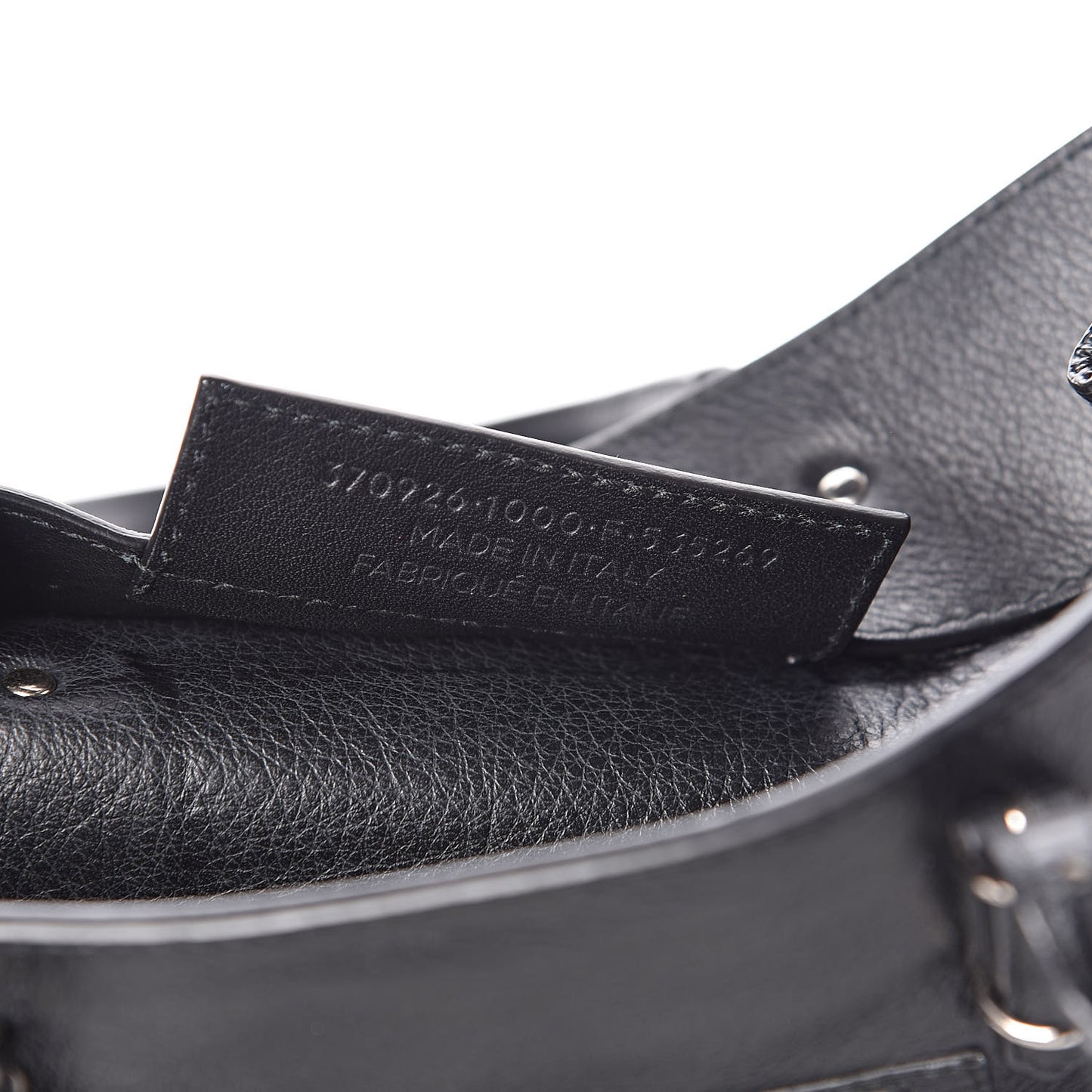 Veau Papier A6 Zip Around Tote Black