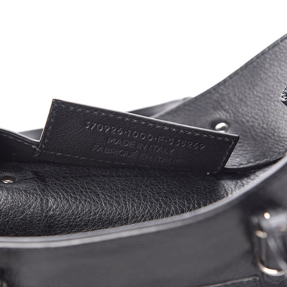Balenciaga Veau Papier A6 Zip Around Tote Black 7 of 10