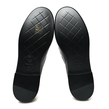Chanel Lambskin Quilted CC Turnlock Loafers 37 Black 5 of 8