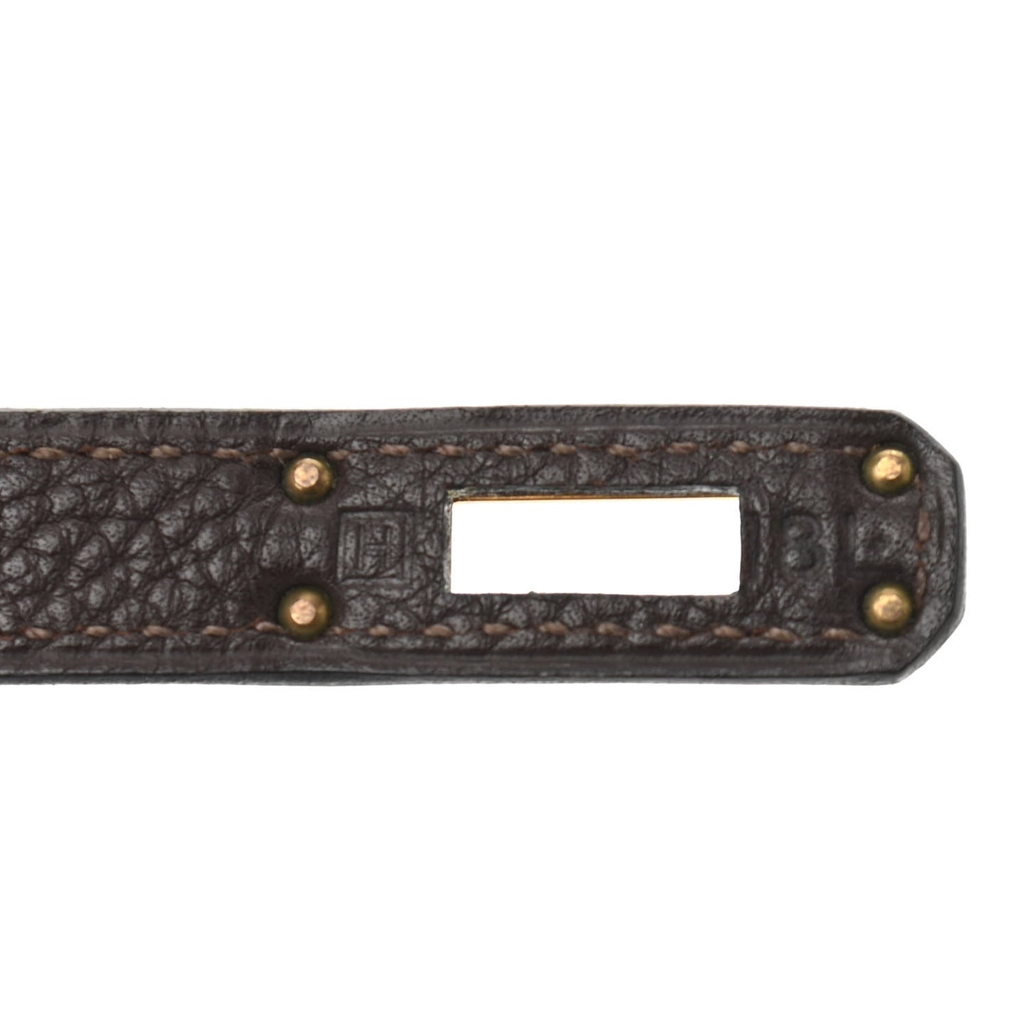 Togo Birkin 25 Chocolate