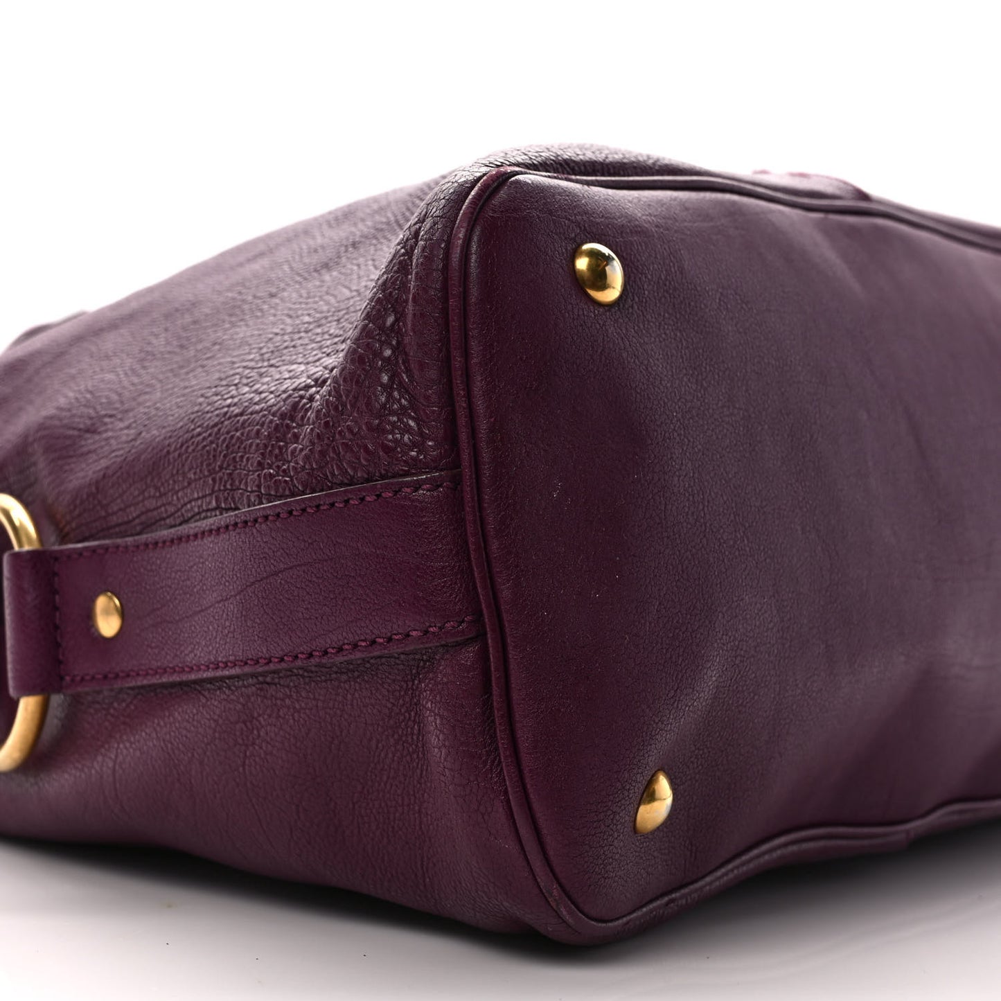 Calfskin Oversized Muse Purple