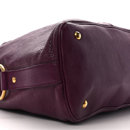 Saint Laurent Calfskin Oversized Muse Purple 5 of 8