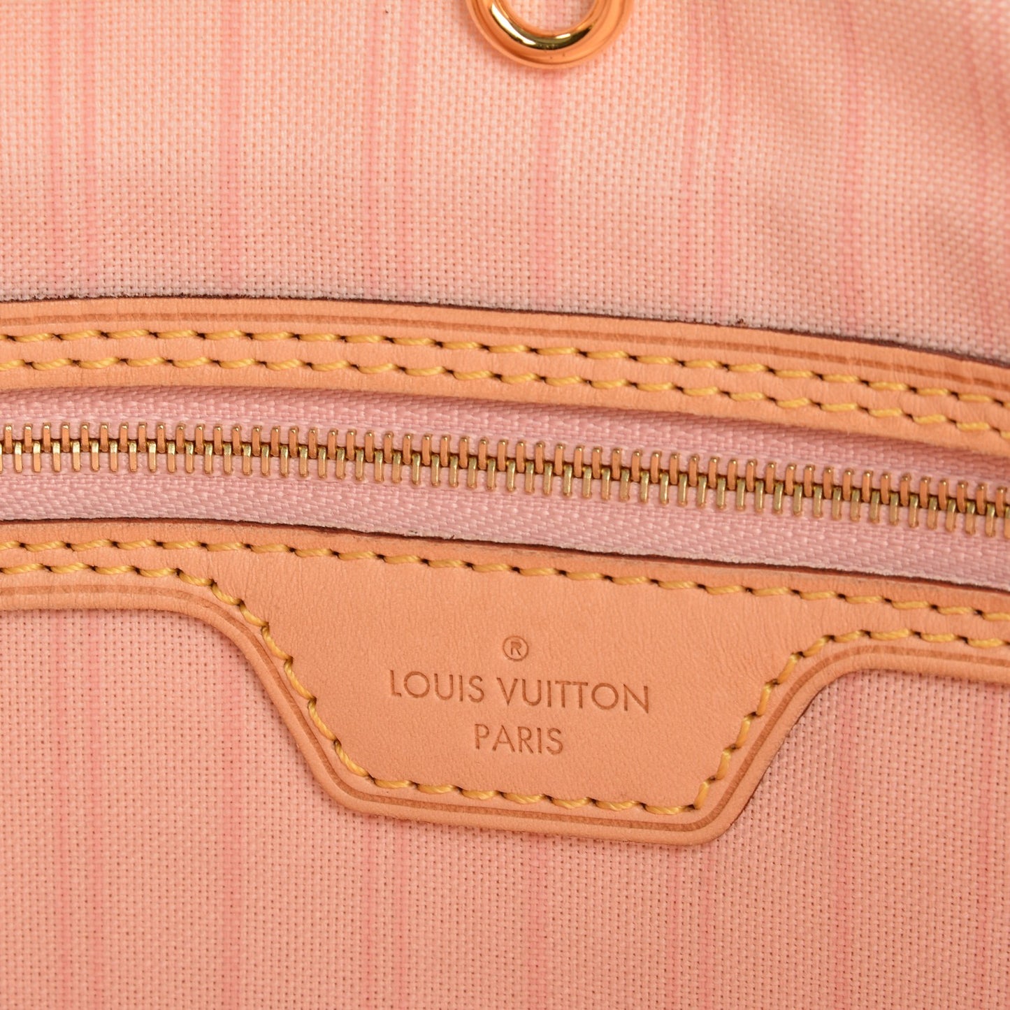 Damier Azur Delightful MM Rose Ballerine