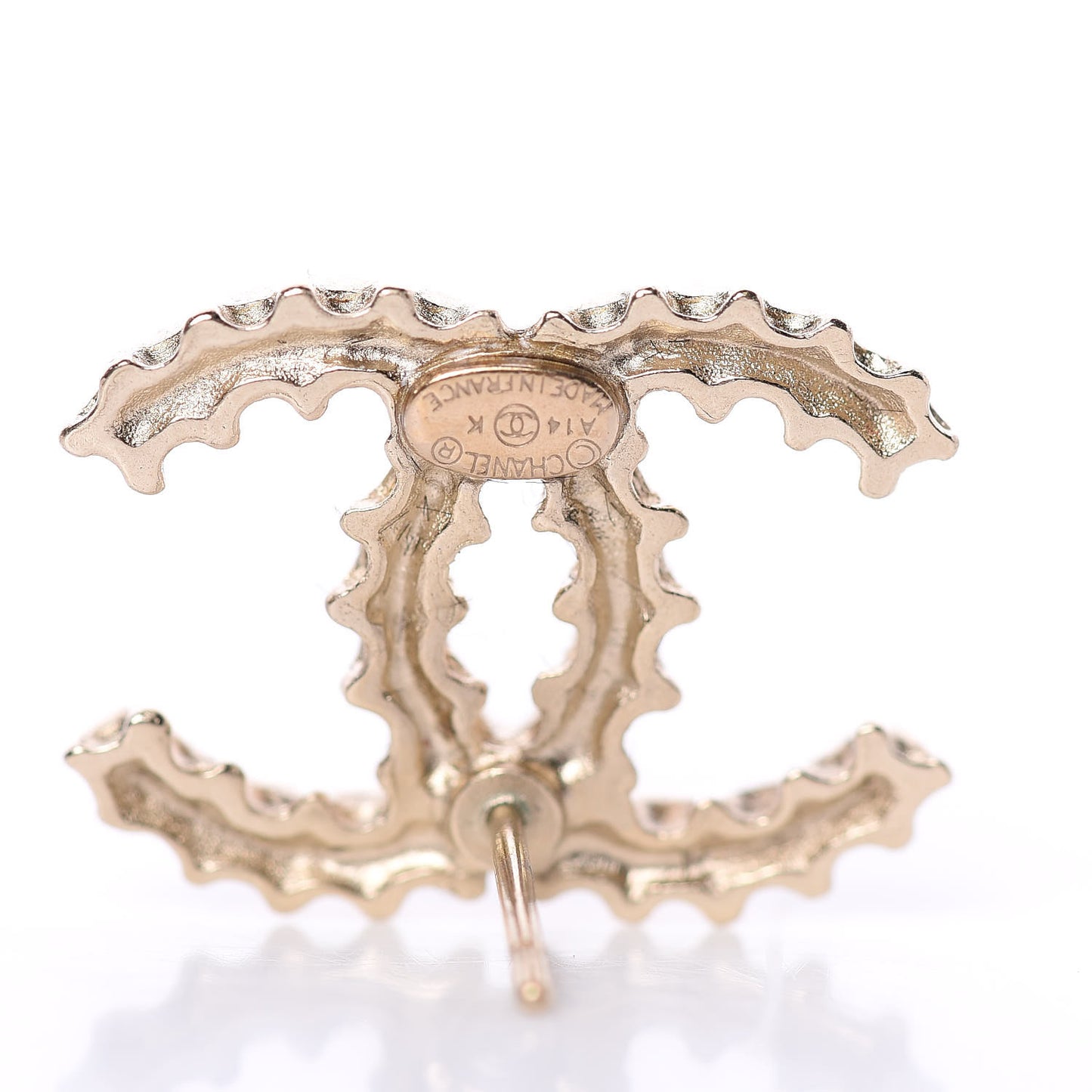 CC Chain Earrings Gold