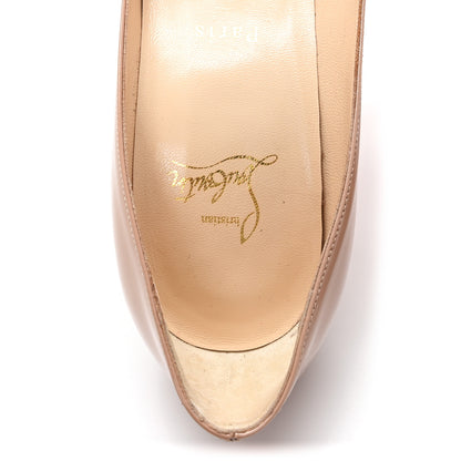 Christian Louboutin Patent So Kate 100 Pumps 39.5 Nude 8 of 8