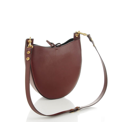 Celine Natural Calfskin Small Hobo Burgundy 3 of 7