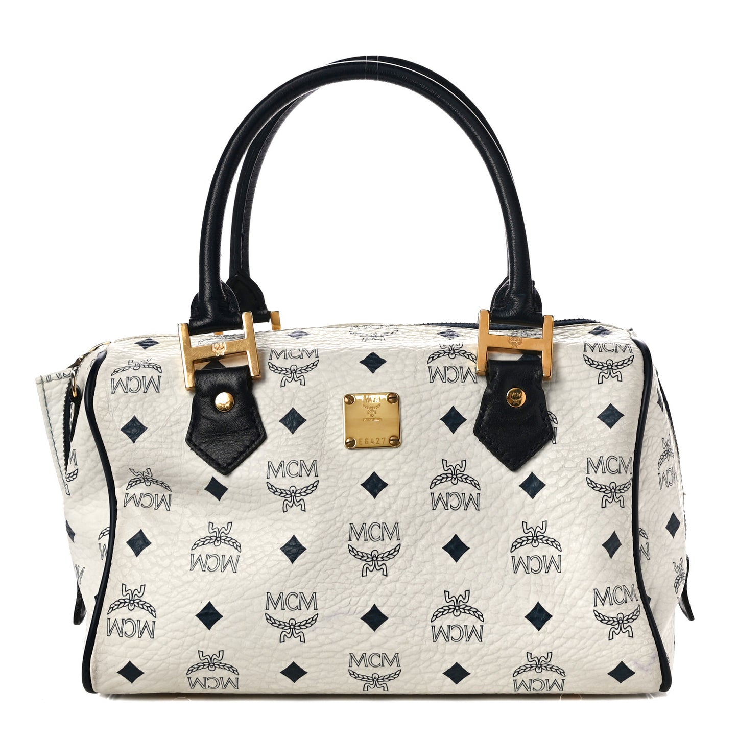 Visetos Boston Satchel White