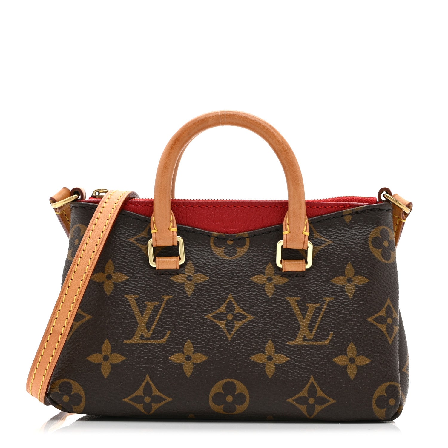 Louis Vuitton Monogram Nano Pallas Cherry 1 of 10