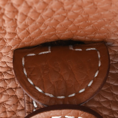Hermes Taurillon Clemence Evelyne TPM Gold 7 of 9